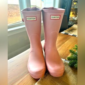 Women’s Pink Original Adjustable Rain Boot